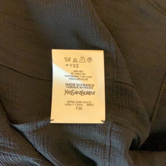 - Silk Yves Saint Laurent Blouse - - Picture 15 of 16